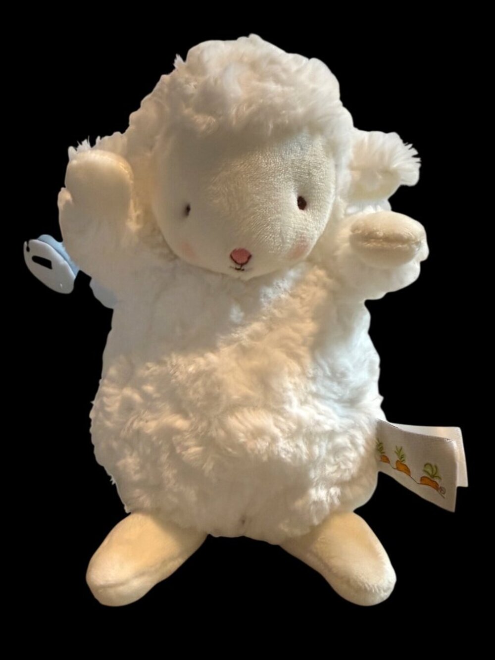 NWOT Bunnies By The Bay Wee Kiddo Plush Lamb Stuffed Animal Toy Cuddly Nursery